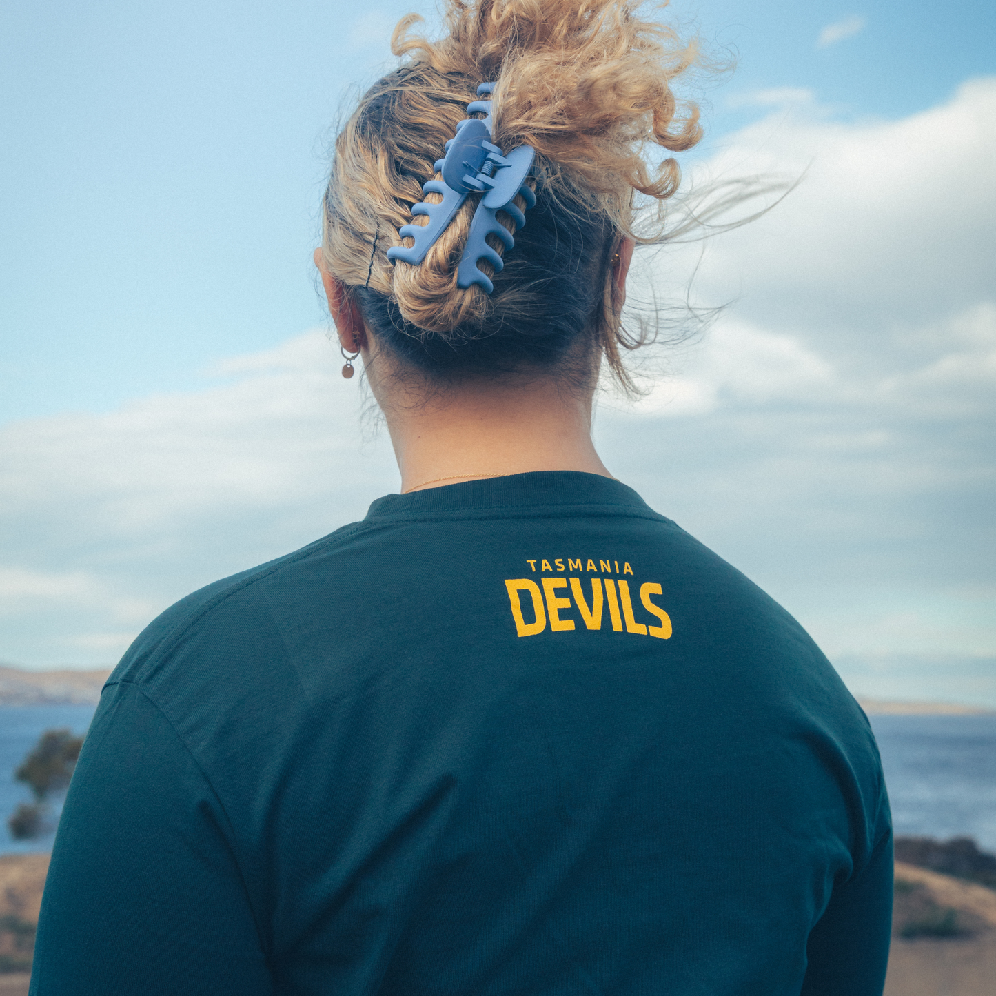 Devil From Day One Long Sleeve Green T-Shirt - Adult