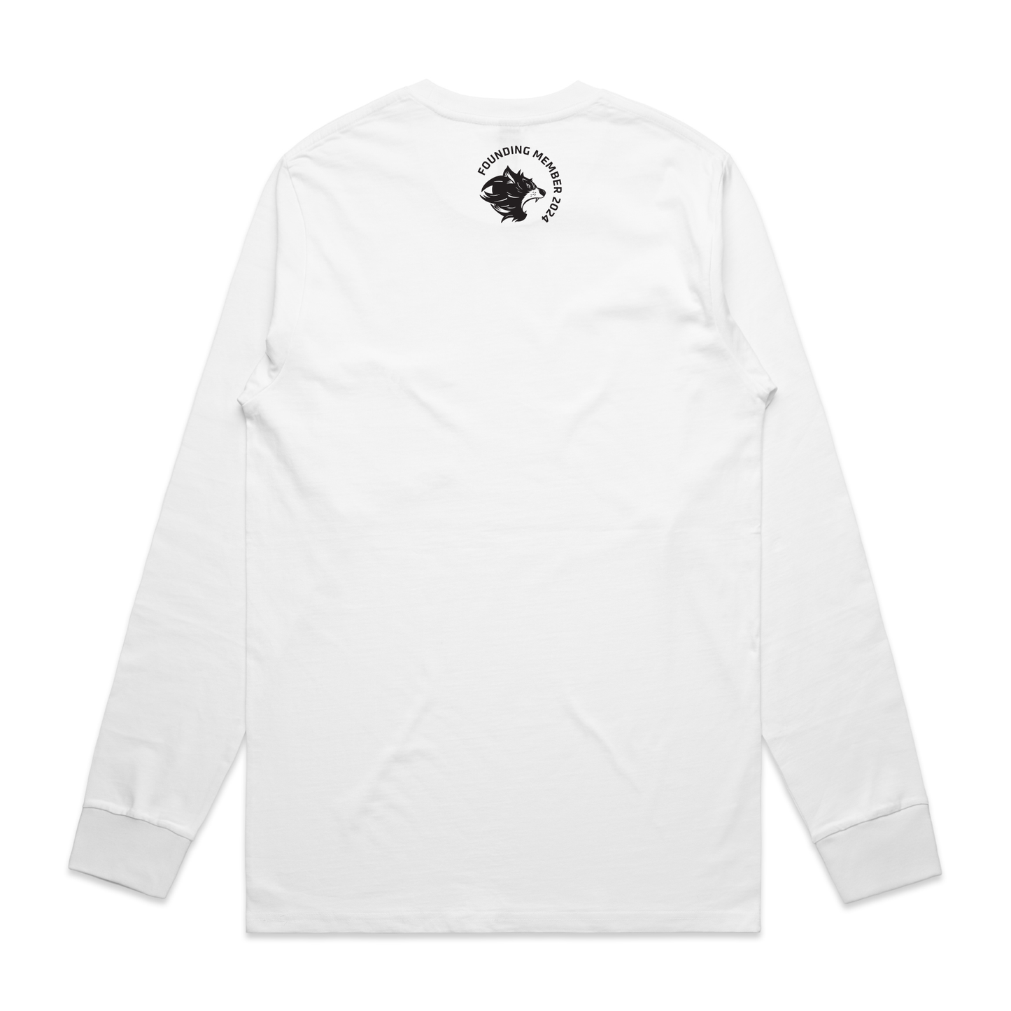 Foundation Long Sleeve Shirt - White Adult