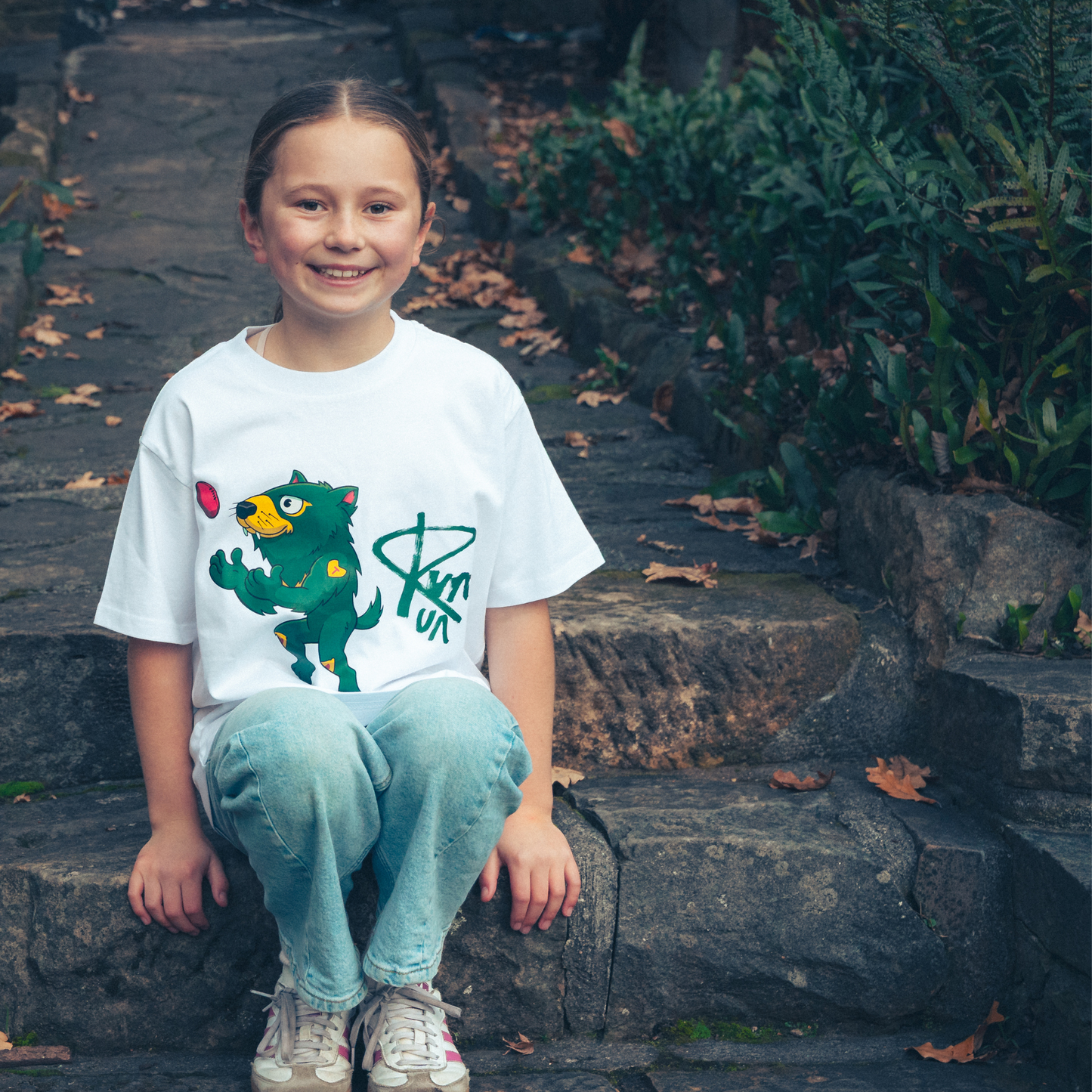 Rum'Un T-Shirt White - Youth