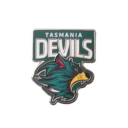 Tasmanian Devils Logo Lapel Pin