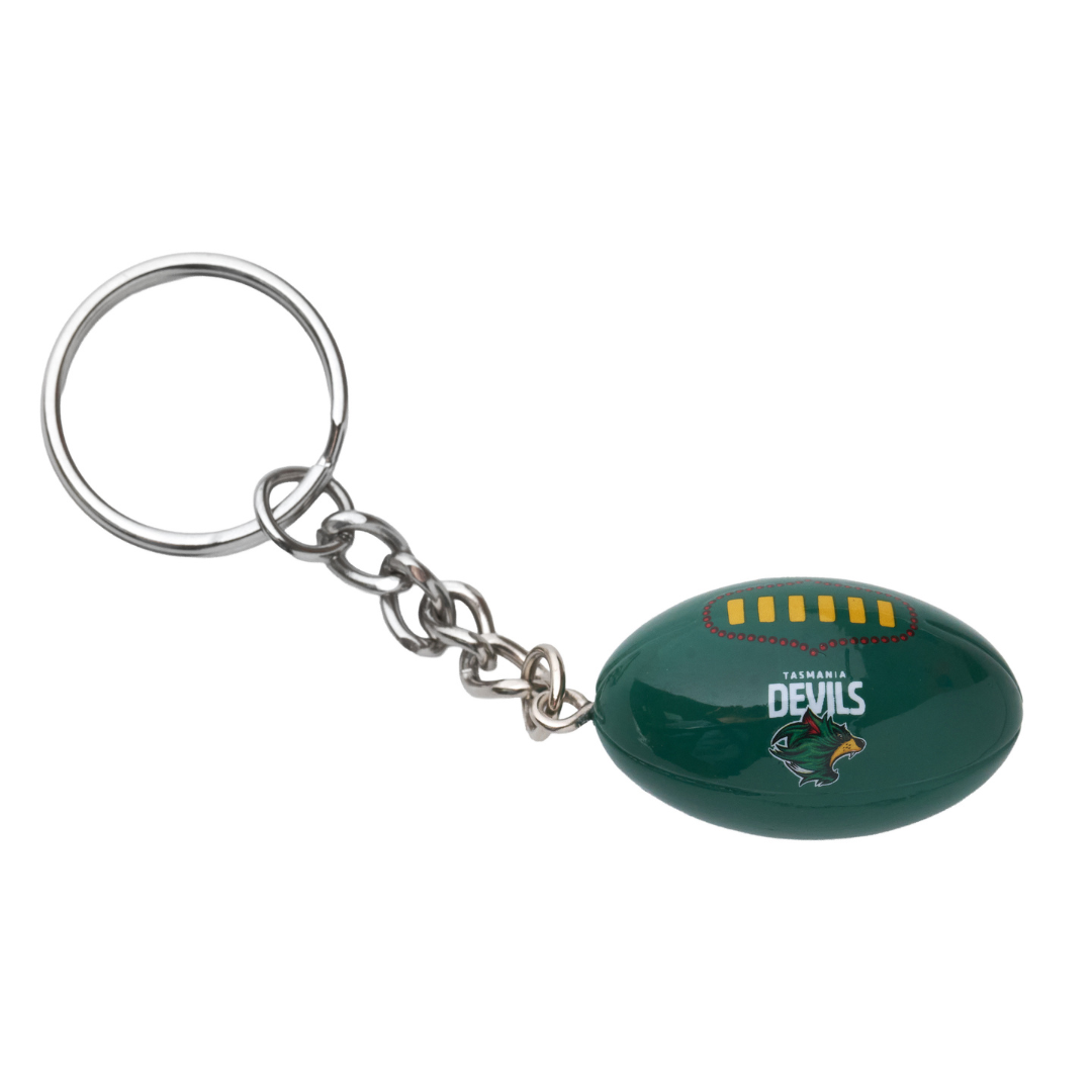 Devils Football Keyring