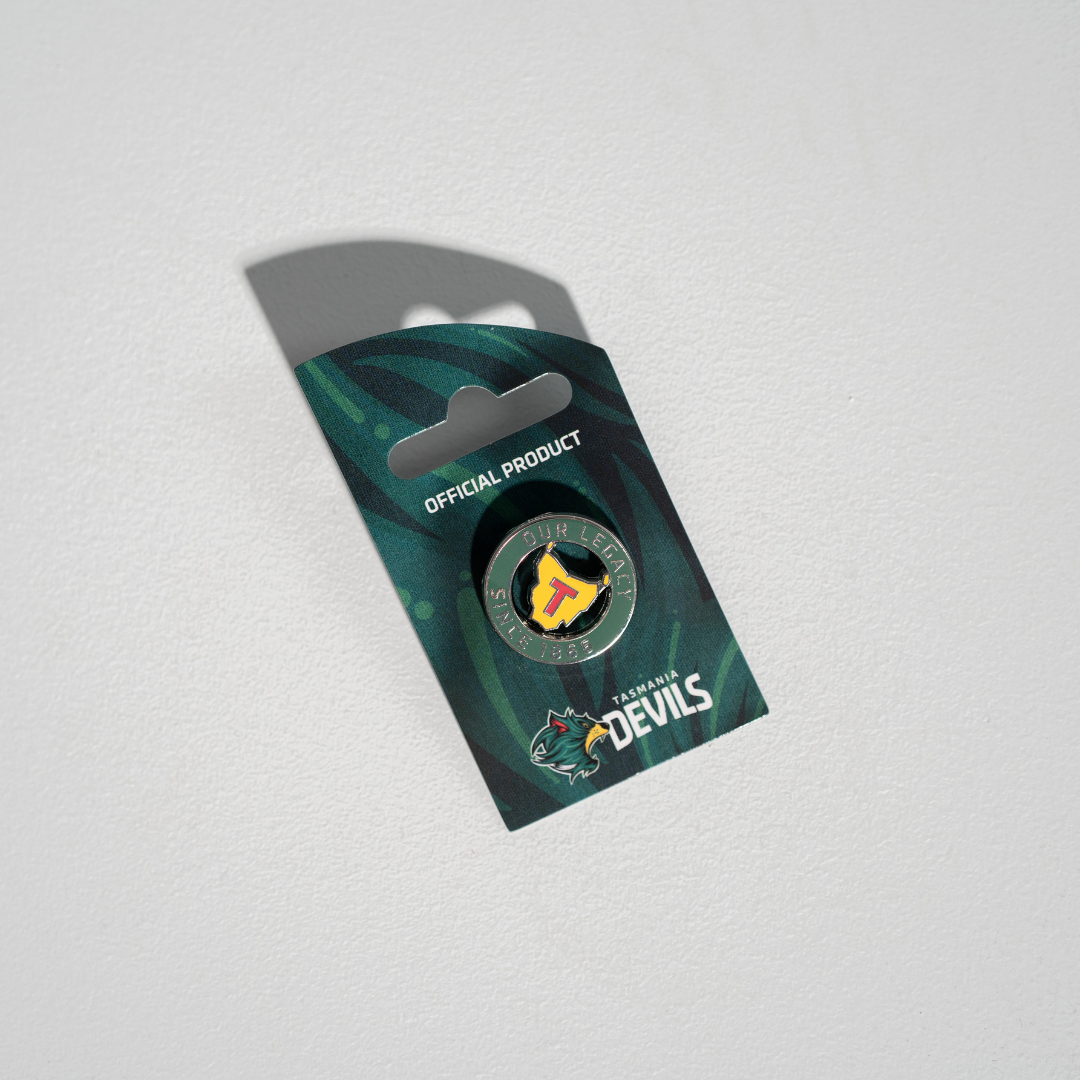 Tasmania Devils Heritage Lapel Pin