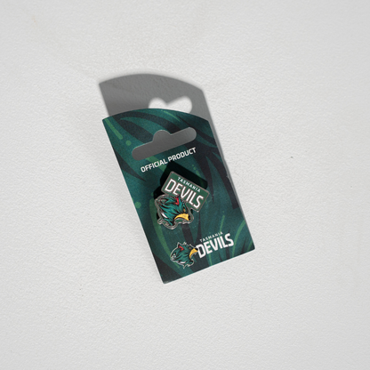 Tasmanian Devils Logo Lapel Pin