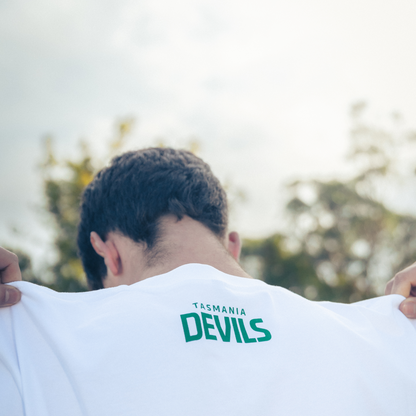 Devil From Day One White T-Shirt - Adult