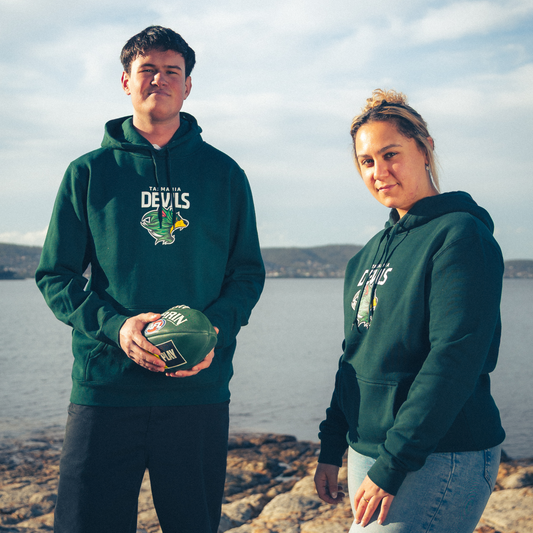 Devils Green Hoodie - Adult