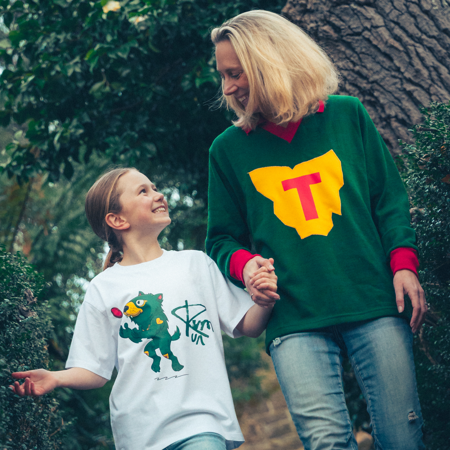 Women's Long Sleeve Wool Vintage Guernsey